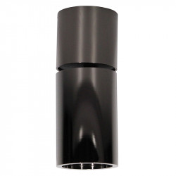 Foco de superficie LED, Serie NC1800-M, armazón de aluminio en acabado negro grafito, 1xGU10, orientable.