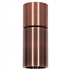 Foco de superficie LED, Serie NC1800-M, armazón de aluminio en acabado cobre viejo, 1xGU10, orientable.