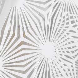 Aplique de pared moderno, Serie Tulon, estructura metálica en acabado blanco, 1 luz.