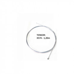 Cable acero 1.2 mm con terminal 1.2 metros.