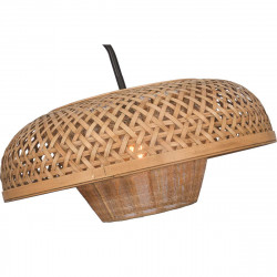 Lámpara de pie moderno, Serie Bamboo, estructura metálica en acabado negro, 1 luz E27, cabezal direccionable