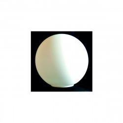 Tulipa para lámpara. Bola de cristal, en acabado opal mate. Ø 120 mm. Boca Ø 55 mm.