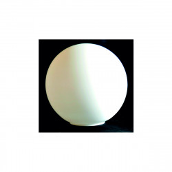 Tulipa para lámpara. Bola de cristal, en acabado opal mate. Ø 160 mm. Boca Ø 57 mm.