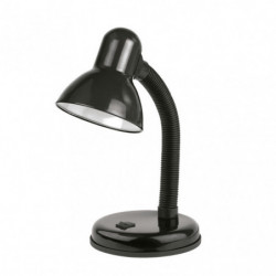 Lámpara Flexo infantil, Serie Yodo, estructura metálica en acabado negro, 1 luz E27.