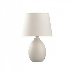 La lámpara de mesa moderna con pantalla, colección Preston, es una pieza de iluminación elegante y funcional.