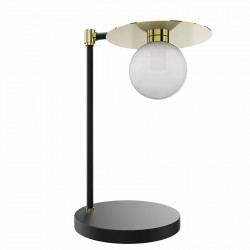 La lámpara de sobremesa retro vintage Arguenon es una pieza de iluminación elegante y versátil
