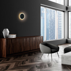 El aplique de pared / plafón LED de la Colección FONTEN es una pieza de diseño sencillo y moderno