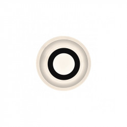El aplique de pared / plafón LED de la Colección Trani es una pieza de diseño sencillo y moderno.