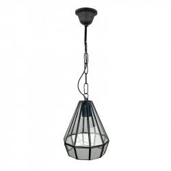 La lámpara farol estilo granadino es una pieza de iluminación elegante y moderna.