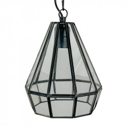 La lámpara farol estilo granadino es una pieza de iluminación elegante y moderna.