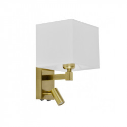 El lámpara / aplique de pared de la Colección Marlen es un diseño moderno y elegante.