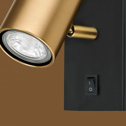 La lámpara / aplique de pared de 1 luz de la colección Paros es una pieza de diseño moderno y elegante.