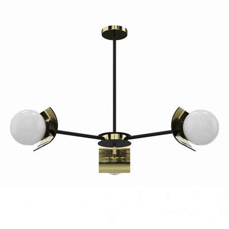 Esta lámpara de techo 3 luces colección Blavet es una pieza elegante y moderna.