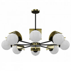 lámpara de techo 8 luces colección Ével es una pieza elegante y moderna que aportará un toque de distinción a cualquier estancia