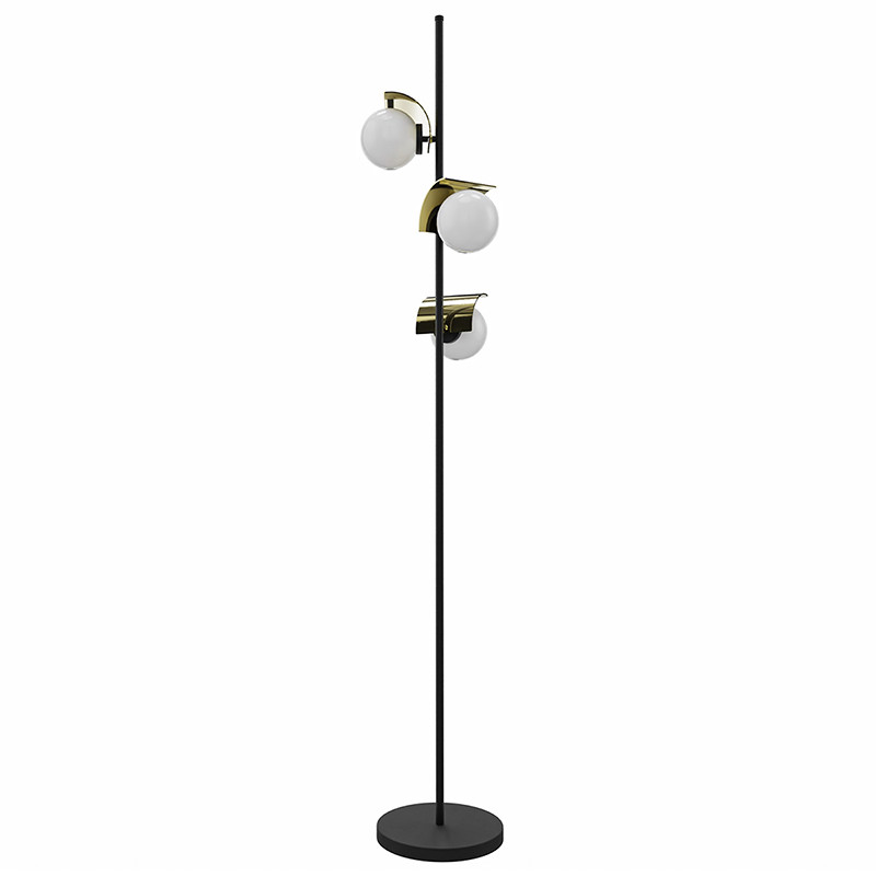 La lámpara de pie de salón Colección Ével es una opción elegante y atemporal para cualquier salón.