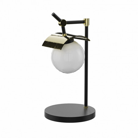 Lámpara de mesa moderno, colección Odet, es una pieza de diseño elegante y sofisticado.
