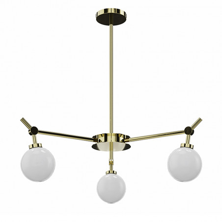 Lámpara de techo clásica 3 luces de la colección Aulne es una pieza elegante y sofisticada