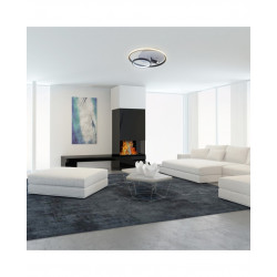 El plafón de techo LED Garona es un producto de diseño elegante y moderno.