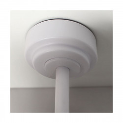 Ventilador de techo LED Mini Moss  blanco para estancias pequeñas.
