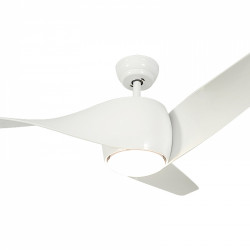 El ventilador de techo Blanco Fanton - LM8080 es un ventilador de techo moderno y elegante con un acabado blanco.
