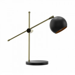 La lámpara de mesa tipo flexo 1 luz de la colección Erdre es una pieza elegante y moderna.
