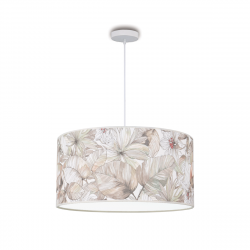 Lámpara de techo colgante vintage de la colección Leaf Beis es una luminaria elegante y atemporal
