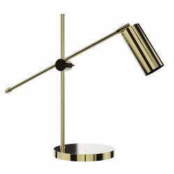 La lámpara de mesa retro estilo flexo de la colección Sarthe se distingue por su diseño elegante y nostálgico