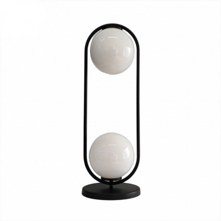 lámpara de mesa moderna de la colección Jouanne se distingue por su diseño elegante y minimalista