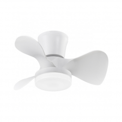 El ventilador de techo con luz de la colección Siux es una excelente opción para aquellos que buscan un ventilador elegante